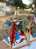 Glass painting workshop