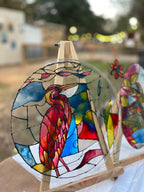 Glass painting workshop
