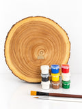 Tree Slice Painting