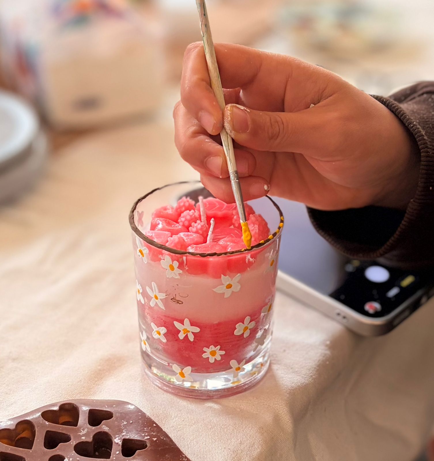 Candle making workshop