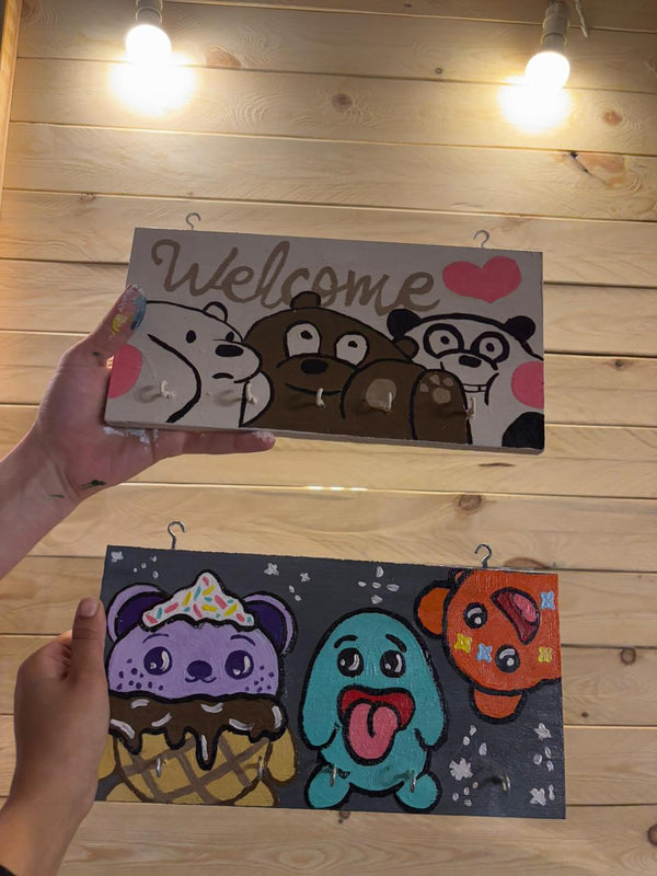 Key hanger Painting